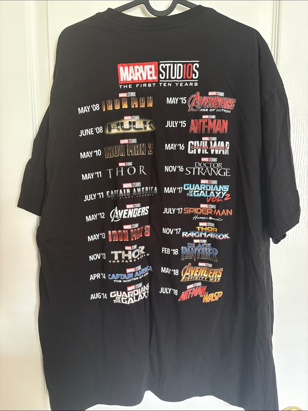 Marvel Black Short Sleeve Graphic 'More Than A Fan' Tee - Picture 5 of 6